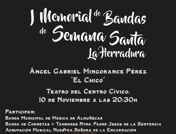 La Herradura ultima preparativos para celebrar  este sbado el I Memorial de Bandas de Semana Santa ngel Gabriel Mingorance Prez El Chico 